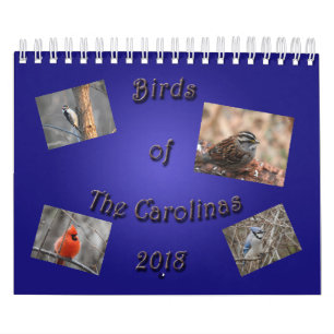 Vogels van de Carolinas Kalender