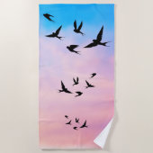 Vogels van de Hemel Strandlaken (Voorkant)