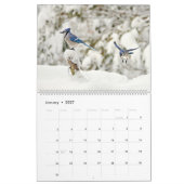 Vogels van de noordhoutkalender kalender (Jan 2027)