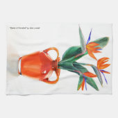 Vogels van de Paradise Kitchen Towel Theedoek (Horizontaal)