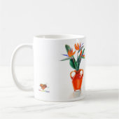 Vogels van de Paradise-Mok Koffiemok (Links)