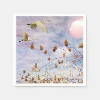 Vogels van de Seashore Servet