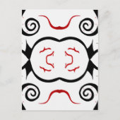 Vogels van de vlucht briefkaart (Voorkant)