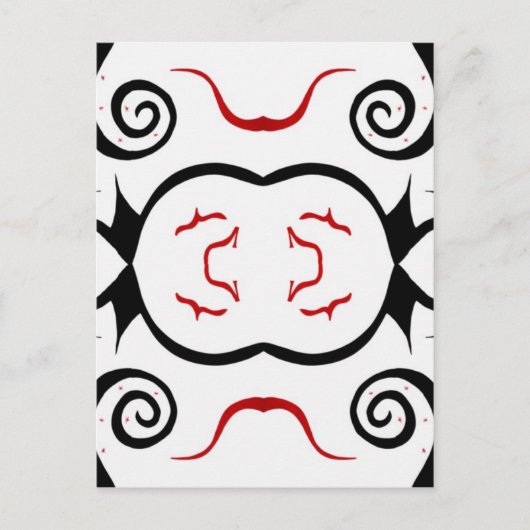 Vogels van de vlucht briefkaart (Voorkant)