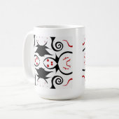 Vogels van de vlucht v3 koffiemok (Voorkant links)