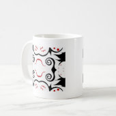 Vogels van de vlucht v4 koffiemok (Voorkant links)