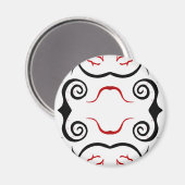 Vogels van de vlucht v4 magneet (Voorkant / Achterkant)