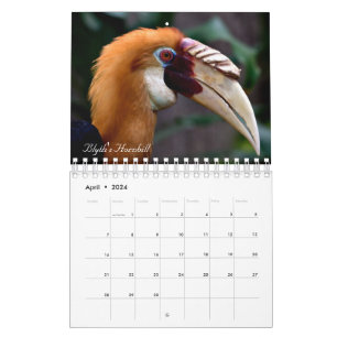 Vogels van de wereld kalender