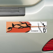 Vogels van de WL Bumpersticker (Op auto)