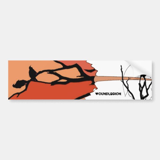 Vogels van de WL Bumpersticker (Voorkant)