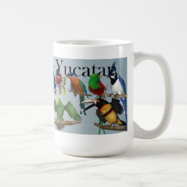 Vogels van de Yucatan-Mok Koffiemok