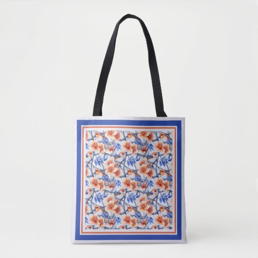 Vogels van dezelfde Veer Tote Bag (Voorkant)