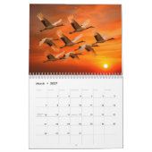 Vogels van dezelfde Veer Vliegen Samen 2026 Kalend Kalender (Mar 2027)