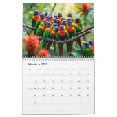 Vogels van dezelfde Veer Vliegen Samen 2026 Kalend Kalender (Feb 2027)