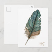 Vogels van dezelfde veren briefkaart (Voorkant / Achterkant)