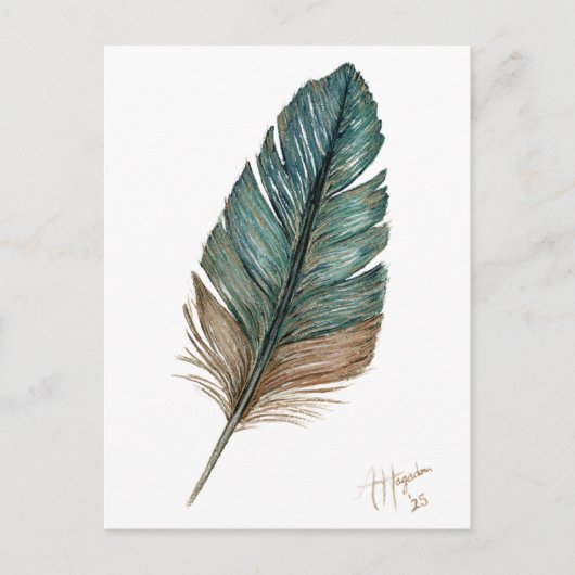 Vogels van dezelfde veren briefkaart (Voorkant)
