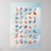 Vogels van dezelfde veren poster (Voorkant)