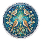 Vogels van Eden Keramische Trekknop Knop (Voorkant)