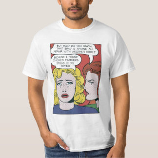 Vogels van een doezelaar t-shirt