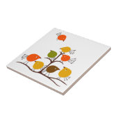 Vogels van een doezelaar tegeltje (Zijkant)