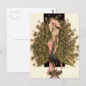 "Vogels van een doezelaar" van FX Leyendecker Briefkaart (Voorkant / Achterkant)