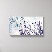 Vogels van een kudde samen canvas afdruk (Voorkant)