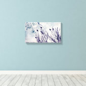 Vogels van een kudde samen canvas afdruk (Insitu (Houten vloer))