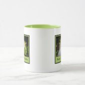 Vogels van een kudde van de veerder mok (Midden)