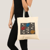 Vogels van een Leave Canvas tas (Voorkant (product))
