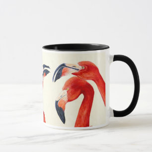 Vogels van een Mok met een vetorecht - Flamingo Co