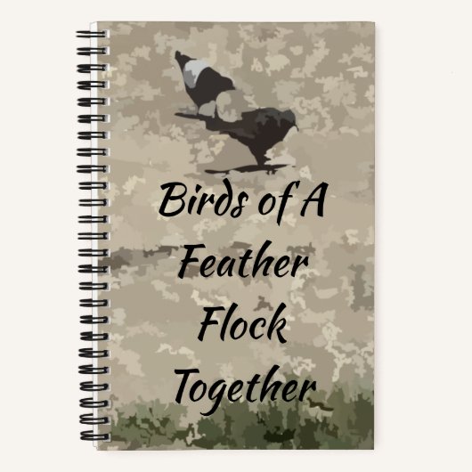 Vogels van een Notitieboek van de Veer (Voorkant)