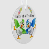 Vogels van een Ornament van de Veer (voorkant)