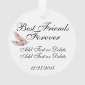 Vogels van een Ornament van de Veer (achterkant)