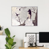 Vogels van een poster van de Veer (Thuiskantoor)