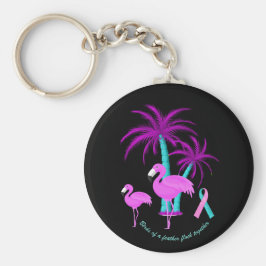 vogels van een vederkoppel samen sleutelhanger