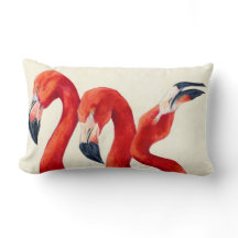 vogels van een veer - Flamingo Pillow