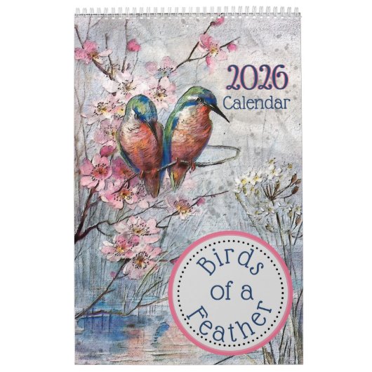 Vogels van een Veer Kalender 2024 (Hoes)