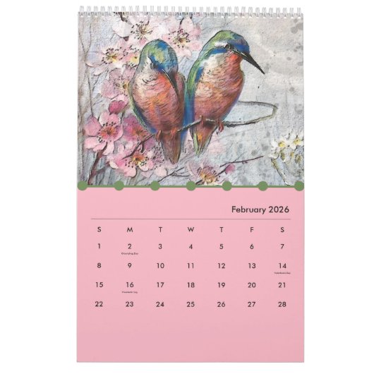 Vogels van een Veer Kalender 2024 (Feb 2026)