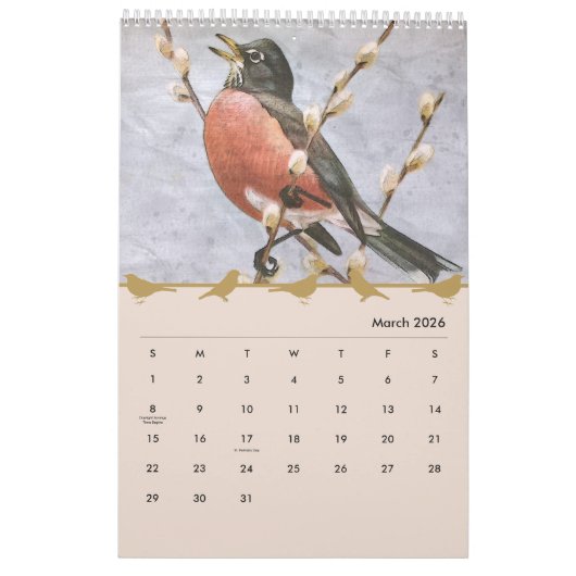 Vogels van een Veer Kalender 2024 (Mar 2026)
