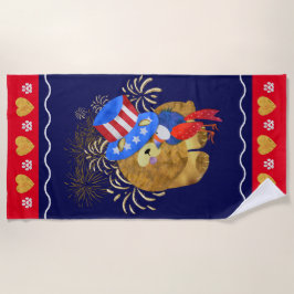 VOGELS VAN EEN VERDER-BEACH TOWEL STRANDLAKEN