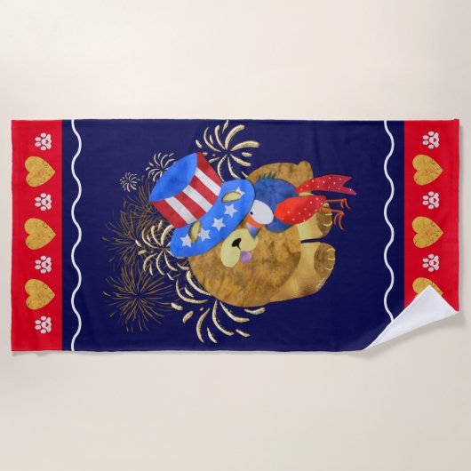VOGELS VAN EEN VERDER-BEACH TOWEL STRANDLAKEN (Voorkant)