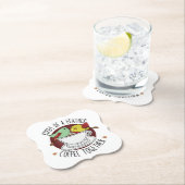 VOGELS VAN EEN VERDERE KOFFIE SAMEN KARTONNEN ONDERZETTERS (Insitu)