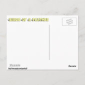 Vogels van een zeebodem briefkaart (Achterkant)