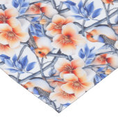 Vogels van een zeebodem korte tafelloper (Hoek)