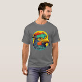 Vogels van een zeebodem t-shirt (Voorkant volledig)