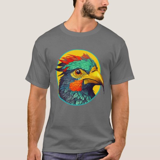 Vogels van een zeebodem t-shirt (Voorkant)