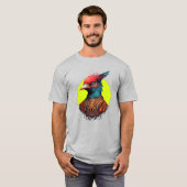 Vogels van een zeebodem t-shirt (Voorkant volledig)