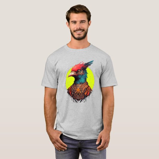 Vogels van een zeebodem t-shirt (Voorkant volledig)