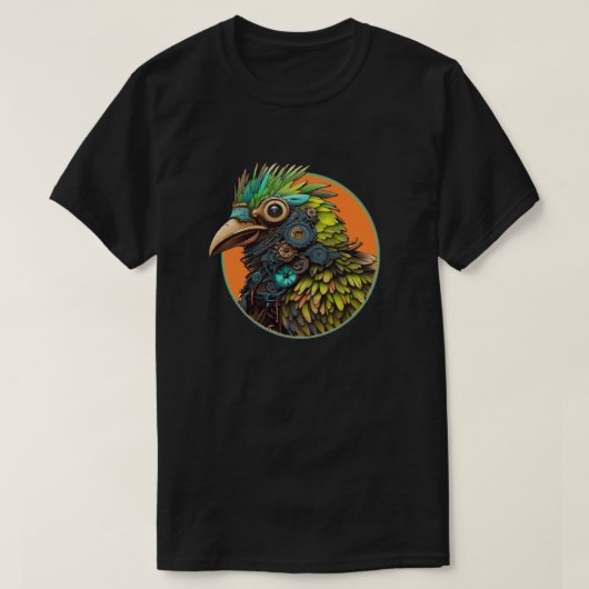 Vogels van een zeebodem t-shirt (Design voorkant)
