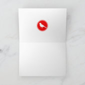 Vogels van een zeefschip, samengevouwen Kaart 1 (Binnen)